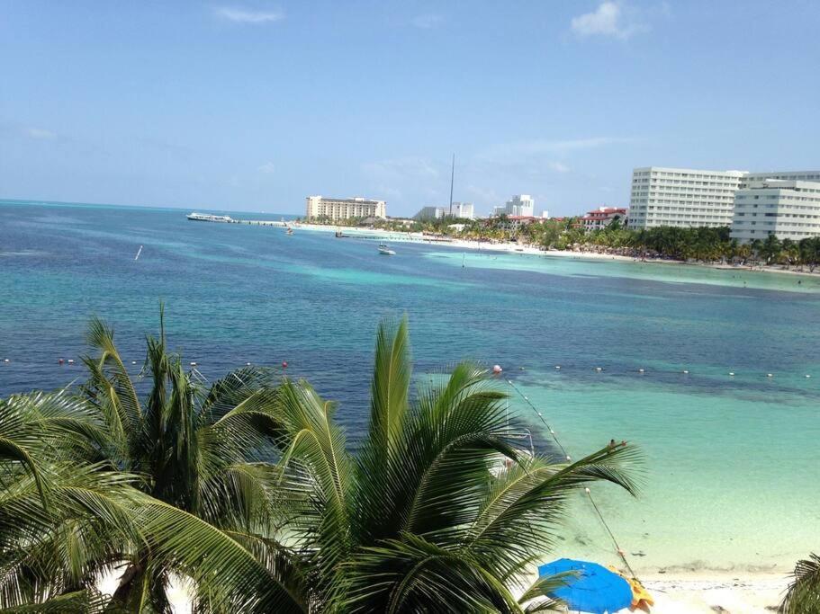 Апартаменты Amazing Ocean Front. 418 Канкун Экстерьер фото